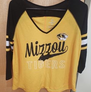 Mizzou 3/4 Sleeve T-Shirt